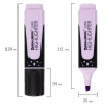 Текстовыделитель BRAUBERG "SUPER PASTEL", ЛАВАНДОВЫЙ, прорезиненный корпус, линия 1-5 мм, 151751 по низкой цене оптом Краснодар, Москва, Уфа, Казань, Барнаул, Владивосток, Хабаровск, Сахалин, Красноярск, Екатеренбург, 