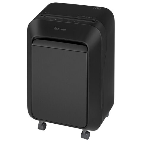Уничтожитель (шредер) FELLOWES LX211, 5 уровень секретности, 2x12 мм, 15 листов, 23 л, черный, FS-50502 по низкой цене оптом 