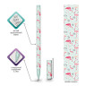 Ручка шариковая BRAUBERG SOFT TOUCH STICK "FLAMINGO", СИНЯЯ, мягкое покрытие, узел 0,7 мм, 143705 по низкой цене оптом 