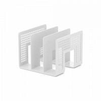 Лоток-сортер для бумаг BRAUBERG "Office-Expert", 3 отделения, 207х212х168 мм, сетчатый, белый, 238023