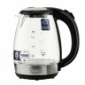 Чайник SCARLETT SC-EK27G93, 1,7 л, 2200 Вт, закрытый нагревательный элемент, стекло, черный по низкой цене оптом Краснодар, Москва, Уфа, Казань, Барнаул, Владивосток, Хабаровск, Сахалин, Красноярск, Екатеренбург, 