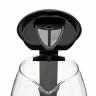 Чайник SCARLETT SC-EK27G93, 1,7 л, 2200 Вт, закрытый нагревательный элемент, стекло, черный по низкой цене оптом Краснодар, Москва, Уфа, Казань, Барнаул, Владивосток, Хабаровск, Сахалин, Красноярск, Екатеренбург, 