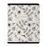 Тетрадь А5 48л. BRUNO VISCONTI скоба, клетка, Soft Touch, фольга,BLACK&WHITE.FLORA(5в, 7-48-1369 по низкой цене оптом 