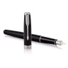 Ручка перьевая PARKER "Sonnet Core Matt Black CT", корпус черный матовый лак, палладиевые детали, черная, 1931521 по низкой цене оптом Краснодар, Москва, Уфа, Казань, Барнаул, Владивосток, Хабаровск, Сахалин, Красноярск, Екатеренбург, 