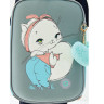 Ранец GRIZZLY анатомическая спинка, облегченный, для девочек, WHITE CAT, 37х26х16 см,, RAw-396-4/2 по низкой цене оптом 