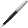 Ручка перьевая PARKER "Jotter Bond Street Black CT", копус черный, детали из нержавеющей стали, синяя, 2030947 по низкой цене оптом 