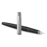 Ручка перьевая PARKER "Jotter Bond Street Black CT", копус черный, детали из нержавеющей стали, синяя, 2030947 по низкой цене оптом 