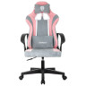 Кресло компьютерное BRABIX ''Forcer GM-127'', 2 подушки, ткань, розовое/серое, 533215 по низкой цене оптом Кресло компьютерное BRABIX ''Forcer GM-127'', 2 подушки, ткань, розовое/серое, 533215 по низкой цене оптом