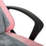 Кресло компьютерное BRABIX ''Forcer GM-127'', 2 подушки, ткань, розовое/серое, 533215 по низкой цене оптом Кресло компьютерное BRABIX ''Forcer GM-127'', 2 подушки, ткань, розовое/серое, 533215 по низкой цене оптом