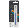 Ручка шариковая PARKER "Jotter Plastic CT", корпус синий, детали из нержавеющей стали, блистер, синяя, 2076052 по низкой цене оптом 