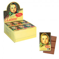 Шоколад КРАСНЫЙ ОКТЯБРЬ "Аленка", 15 г, в шоубоксе, КО07747