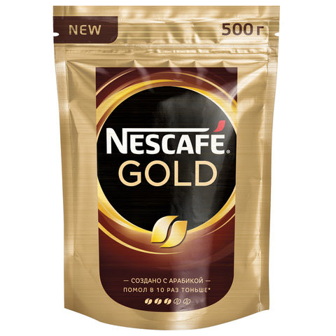 Кофе молотый в растворимом NESCAFE (Нескафе) "Gold", сублимированный, 500 г, мягкая упаковка, 12391197 по низкой цене оптом Кофе молотый в растворимом NESCAFE (Нескафе) "Gold", сублимированный, 500 г, мягкая упаковка, 12391197 по низкой цене оптом