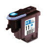 Головка печатающая для плоттера HP (C4811A) Designjet 510/CC800PS/ 800/500 и др., №11, голубая по низкой цене оптом 