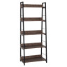 Стеллаж на металлокаркасе BRABIX "LOFT SH-003", 600х350х1500 мм, 5 полок, цвет морёный дуб, 641234 по низкой цене оптом 