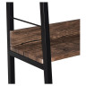 Стеллаж на металлокаркасе BRABIX "LOFT SH-003", 600х350х1500 мм, 5 полок, цвет морёный дуб, 641234 по низкой цене оптом 
