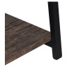 Стеллаж на металлокаркасе BRABIX "LOFT SH-003", 600х350х1500 мм, 5 полок, цвет морёный дуб, 641234 по низкой цене оптом 