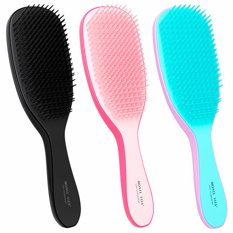 Расческа для волос массажная 23х6,5 см, цвета АССОРТИ MONTE VITA, 457414 по низкой цене оптом Расческа для волос массажная 23х6,5 см, цвета АССОРТИ MONTE VITA, 457414 по низкой цене оптом