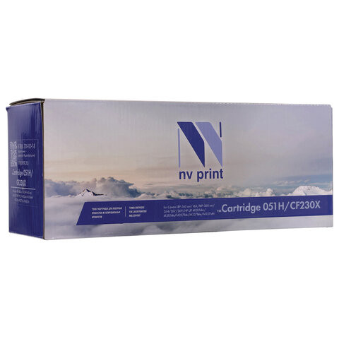 Картридж лазерный NV PRINT (NV-051H/CF230X) для Canon LBP 160/MF 260/HP LJP M203, ресурс 4100 страниц по низкой цене оптом 