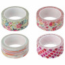 Клейкая WASHI-лента для декора, 15 мм х 5 м, ассорти, в дисплее, рисовая бумага, ОСТРОВ СОКРОВИЩ, 661719 по низкой цене оптом 