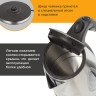 Чайник SONNEN KT-1721, 1,7 л, 2200 Вт, закрытый нагревательный элемент, нержавеющая сталь, черный, подсветка, 454347 по низкой цене оптом Краснодар, Москва, Уфа, Казань, Барнаул, Владивосток, Хабаровск, Сахалин, Красноярск, Екатеренбург, 