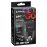 Зарядное устройство сетевое (220 В) DEFENDER UPC-23, кабель Type-C 1 м, выходной ток 2,1 А, черное, 83583 по низкой цене оптом 