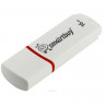 Флеш-диск 16 GB, SMARTBUY Crown, USB 2.0, белый, SB16GBCRW-W по низкой цене оптом Краснодар, Москва, Уфа, Казань, Барнаул, Владивосток, Хабаровск, Сахалин, Красноярск, Екатеренбург, 