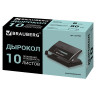 Дырокол BRAUBERG "Black Jack", до 10 листов, черный, 227795 по низкой цене оптом 