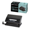Дырокол BRAUBERG "Black Jack", до 10 листов, черный, 227795 по низкой цене оптом 