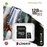 Карта памяти microSDXC 128 GB KINGSTON Canvas Select Plus UHS-I U1,100 Мб/с (class 10), адаптер, SDCS2/128 GB, SDCS2/128GB по низкой цене оптом 