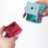 Точилка механическая ЮНЛАНДИЯ "I-Robot", корпус ассорти, 228484 по низкой цене оптом Краснодар, Москва, Уфа, Казань, Барнаул, Владивосток, Хабаровск, Сахалин, Красноярск, Екатеренбург, 