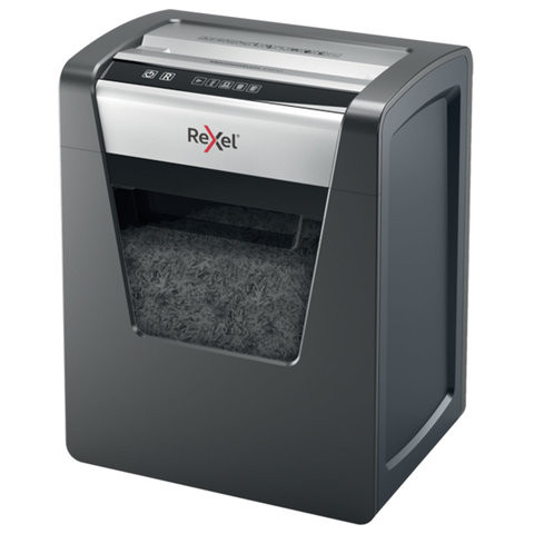 Уничтожитель (шредер) REXEL MOMENTUM M510, 5 уровень секретности, фрагменты 2х15 мм, 10 листов, 23 л, 2104575EU по низкой цене оптом 