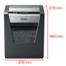 Уничтожитель (шредер) REXEL MOMENTUM M510, 5 уровень секретности, фрагменты 2х15 мм, 10 листов, 23 л, 2104575EU по низкой цене оптом 