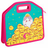 Папка-сумка ЮНЛАНДИЯ, 1 отделение, фетровые ручки, 34х30х11 см, Duck tales, 273380 по низкой цене оптом 