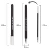 Ручка гелевая BRAUBERG "Matt Gel", ЧЕРНАЯ, корпус soft-touch, узел 0,5 мм, линия 0,35 мм, 142944 по низкой цене оптом Краснодар, Москва, Уфа, Казань, Барнаул, Владивосток, Хабаровск, Сахалин, Красноярск, Екатеренбург, 