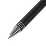 Ручка подарочная шариковая BRAUBERG Magneto, СИНЯЯ, корпус черный с хромированными деталями, линия письма 0,5 мм, 143494 по низкой цене оптом 