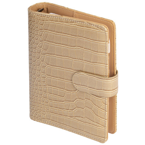 Ежедневник-органайзер недатированный B6 150x190мм BRAUBERG "Comodo", под кожу, 160л, бежевый, 116206 по низкой цене оптом Ежедневник-органайзер недатированный B6 150x190мм BRAUBERG "Comodo", под кожу, 160л, бежевый, 116206 по низкой цене оптом