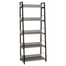 Стеллаж на металлокаркасе BRABIX "LOFT SH-003", 600х350х1500 мм, 5 полок, цвет дуб антик, 641235 по низкой цене оптом 