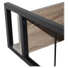 Стеллаж на металлокаркасе BRABIX "LOFT SH-003", 600х350х1500 мм, 5 полок, цвет дуб антик, 641235 по низкой цене оптом 