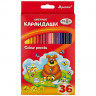 Карандаши цветные ГАММА "Мультики", 36 цветов, заточенные, трехгранные, картонная упаковка, 05091810, 050918_10 по низкой цене оптом Краснодар, Москва, Уфа, Казань, Барнаул, Владивосток, Хабаровск, Сахалин, Красноярск, Екатеренбург, 