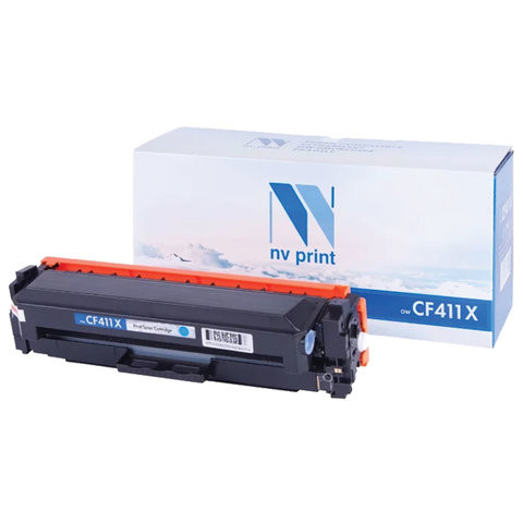 Картридж лазерный NV PRINT (NV-CF411X) для HP M377dw/M452nw/M477fdn/M477fdw, голубой, ресурс 5000 страниц по низкой цене оптом 