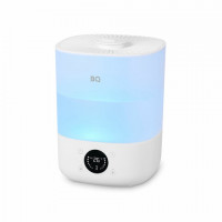 Увлажнитель воздуха BQ (БИ-КЬЮ) HDR1009, объем бака 4 л, 25 Вт, аромаконтейнер, белый/синий, 86196444