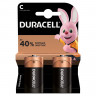 Батарейки DURACELL Basic, С (LR14, 14А), алкалиновые, КОМПЛЕКТ 2 шт., блистер по низкой цене оптом Краснодар, Москва, Уфа, Казань, Барнаул, Владивосток, Хабаровск, Сахалин, Красноярск, Екатеренбург, 
