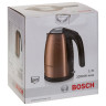 Чайник BOSCH TWK7809, 1,7 л, 2200 Вт, закрытый нагревательный элемент, нержавеющая сталь, медный по низкой цене оптом Краснодар, Москва, Уфа, Казань, Барнаул, Владивосток, Хабаровск, Сахалин, Красноярск, Екатеренбург, 