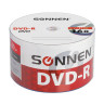 Диски DVD-R SONNEN 4,7 Gb 16x Bulk (термоусадка без шпиля), КОМПЛЕКТ 50 шт., 512574 по низкой цене оптом Краснодар, Москва, Уфа, Казань, Барнаул, Владивосток, Хабаровск, Сахалин, Красноярск, Екатеренбург, 