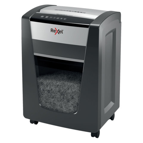 Уничтожитель (шредер) REXEL MOMENTUM M515, 5 уровень секретности, фрагменты 2х15 мм, 15 листов, 30 л, 2104577EU по низкой цене оптом 