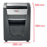 Уничтожитель (шредер) REXEL MOMENTUM M515, 5 уровень секретности, фрагменты 2х15 мм, 15 листов, 30 л, 2104577EU по низкой цене оптом 