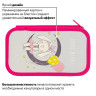 Пенал ПИФАГОР, 2 отделения, ламинированный картон, блестки, 19х11 см, "MOON BUNNY", 229157 по низкой цене оптом 