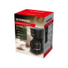 Кофеварка капельная SONNEN CM1095, 900 Вт, объем 1,8 л, подогрев кофе, противокапельная система, черная, 456334 по низкой цене оптом Краснодар, Москва, Уфа, Казань, Барнаул, Владивосток, Хабаровск, Сахалин, Красноярск, Екатеренбург, 