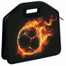 Папка-сумка ЮНЛАНДИЯ, 1 отделение, фетровые ручки, 34х30х11 см, Fire ball, 273381 по низкой цене оптом 
