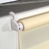Штора рулонная BRABIX 100х175 см, текстура - лён, защита 55-85%, 200 г/м2, кремовый S-21, 605998 по низкой цене оптом Краснодар, Москва, Уфа, Казань, Барнаул, Владивосток, Хабаровск, Сахалин, Красноярск, Екатеренбург, 